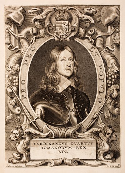 Ferdinand IV., Římský král od Anselmus van Hulle